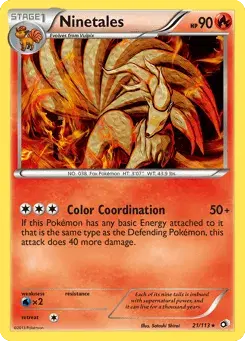 Ninetales Legendary Treasures