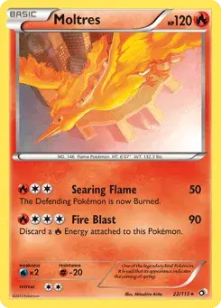 Moltres Legendary Treasures