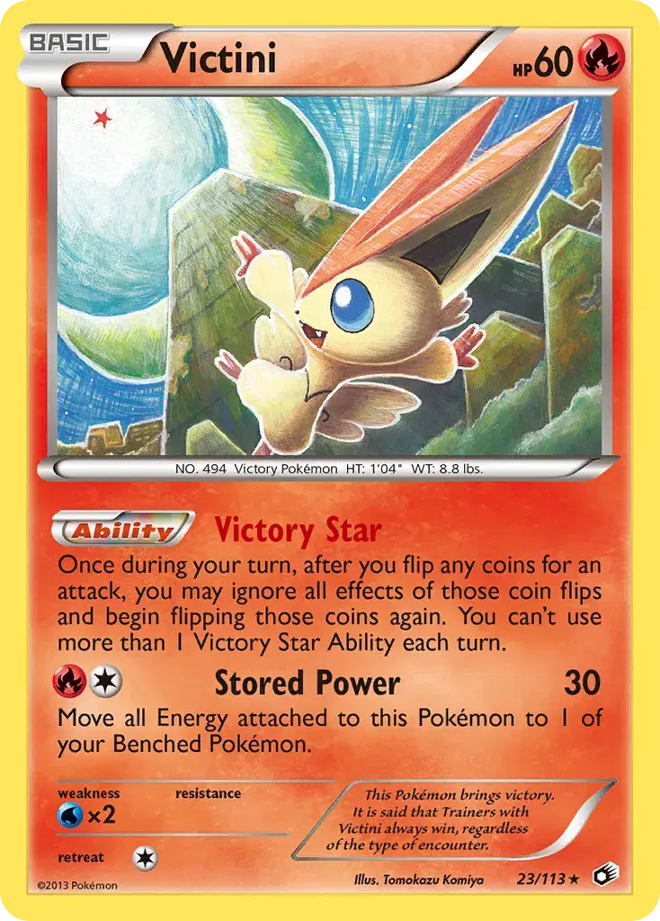 Victini Legendary Treasures 23