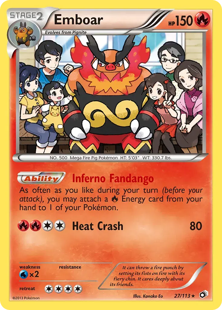 Emboar Legendary Treasures 27
