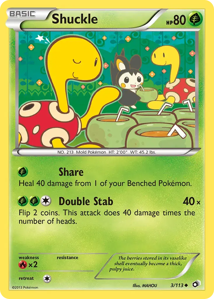 Shuckle Legendary Treasures 3