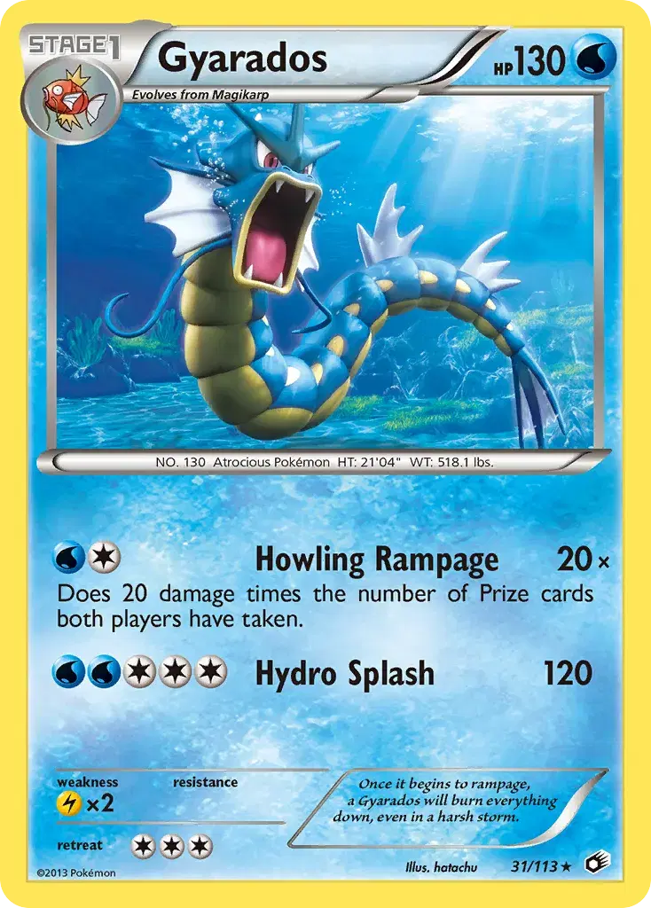 Gyarados Legendary Treasures 31