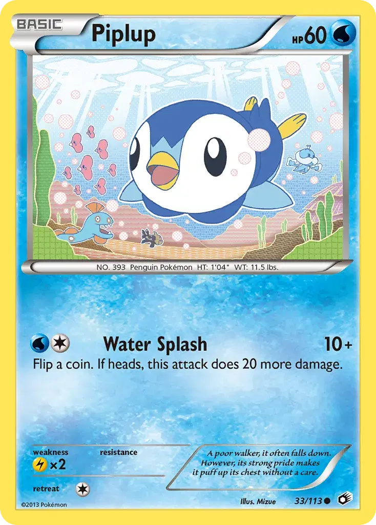 Piplup Legendary Treasures 33