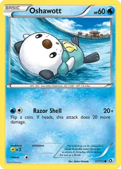 Oshawott Legendary Treasures