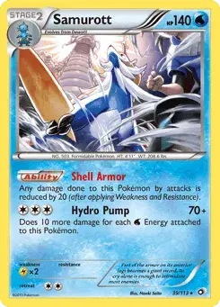 Samurott Legendary Treasures