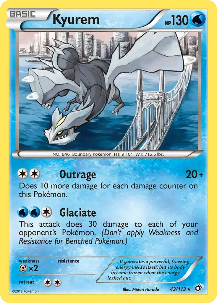 Kyurem Legendary Treasures 43