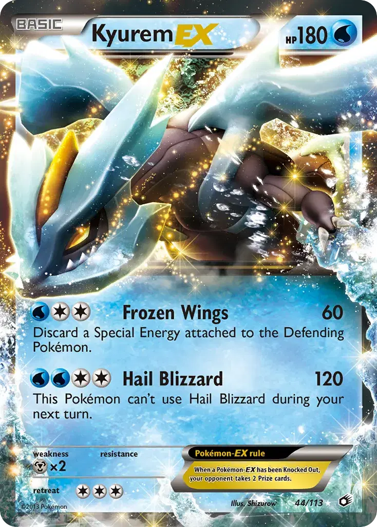 Kyurem-EX Legendary Treasures 44