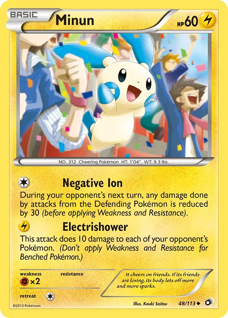 Minun Legendary Treasures 48