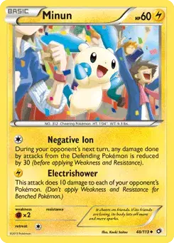 Minun Legendary Treasures