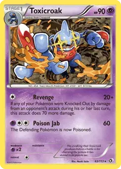Toxicroak Legendary Treasures