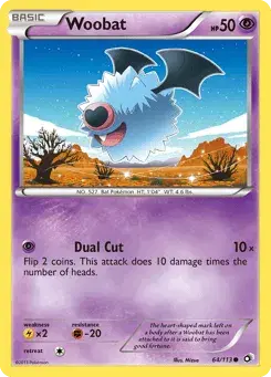 Woobat Legendary Treasures