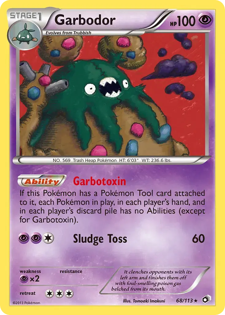 Garbodor Legendary Treasures 68