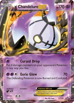 Chandelure-EX Legendary Treasures
