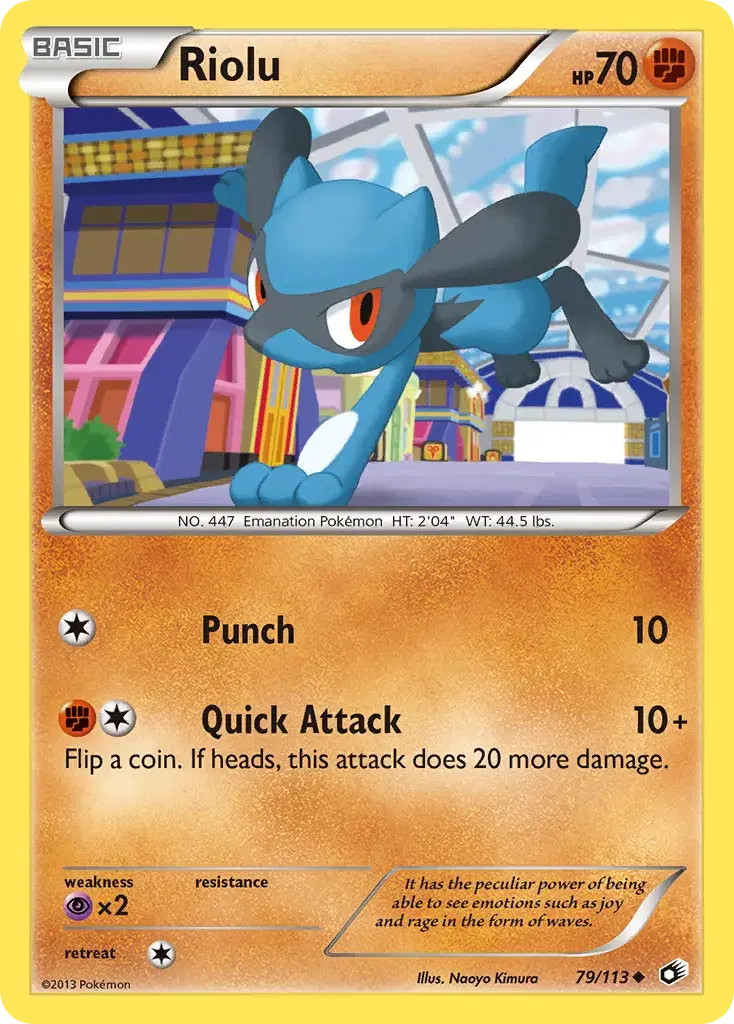 Riolu Legendary Treasures 79