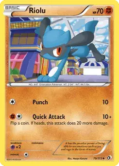 Riolu Legendary Treasures