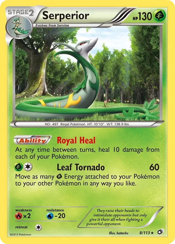 Serperior Legendary Treasures 8
