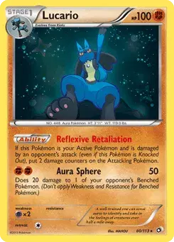 Lucario Legendary Treasures
