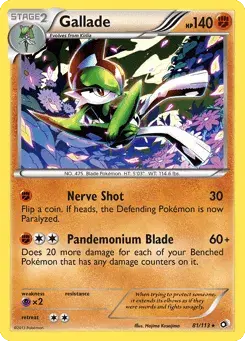 Gallade Legendary Treasures