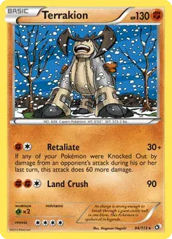 Terrakion Legendary Treasures