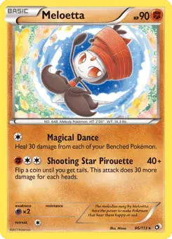 Meloetta Legendary Treasures
