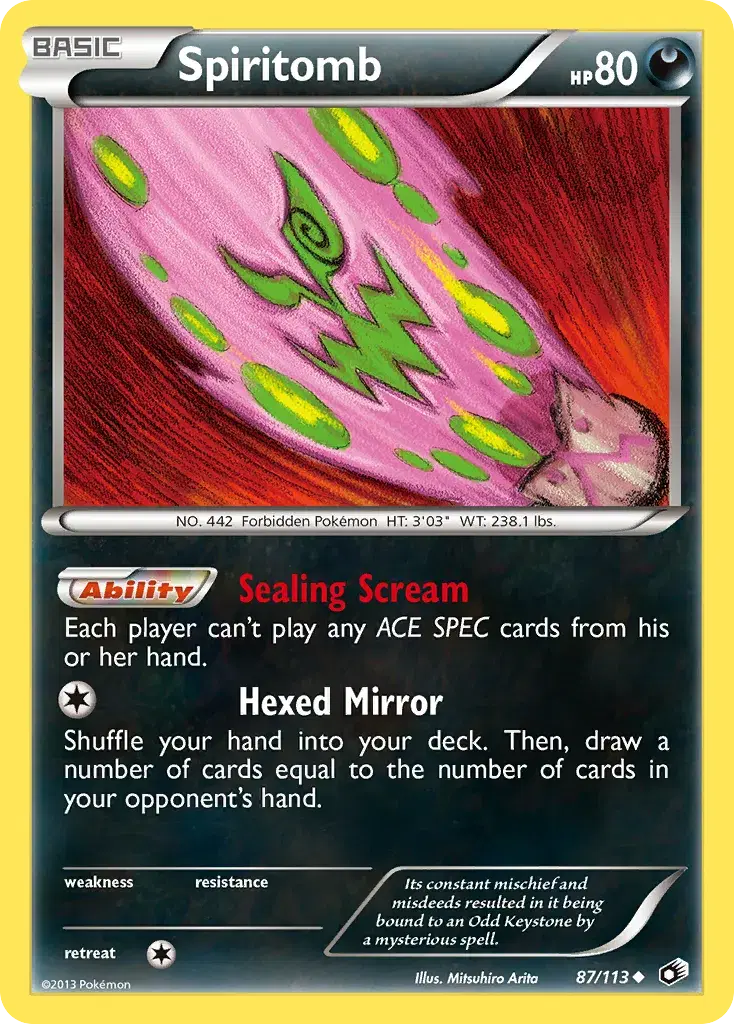 Spiritomb Legendary Treasures 87