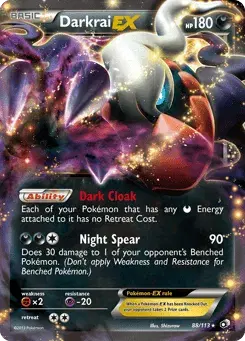 Darkrai-EX Legendary Treasures