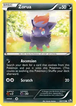 Zorua Legendary Treasures