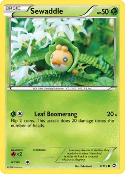 Sewaddle Legendary Treasures