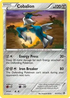 Cobalion Legendary Treasures