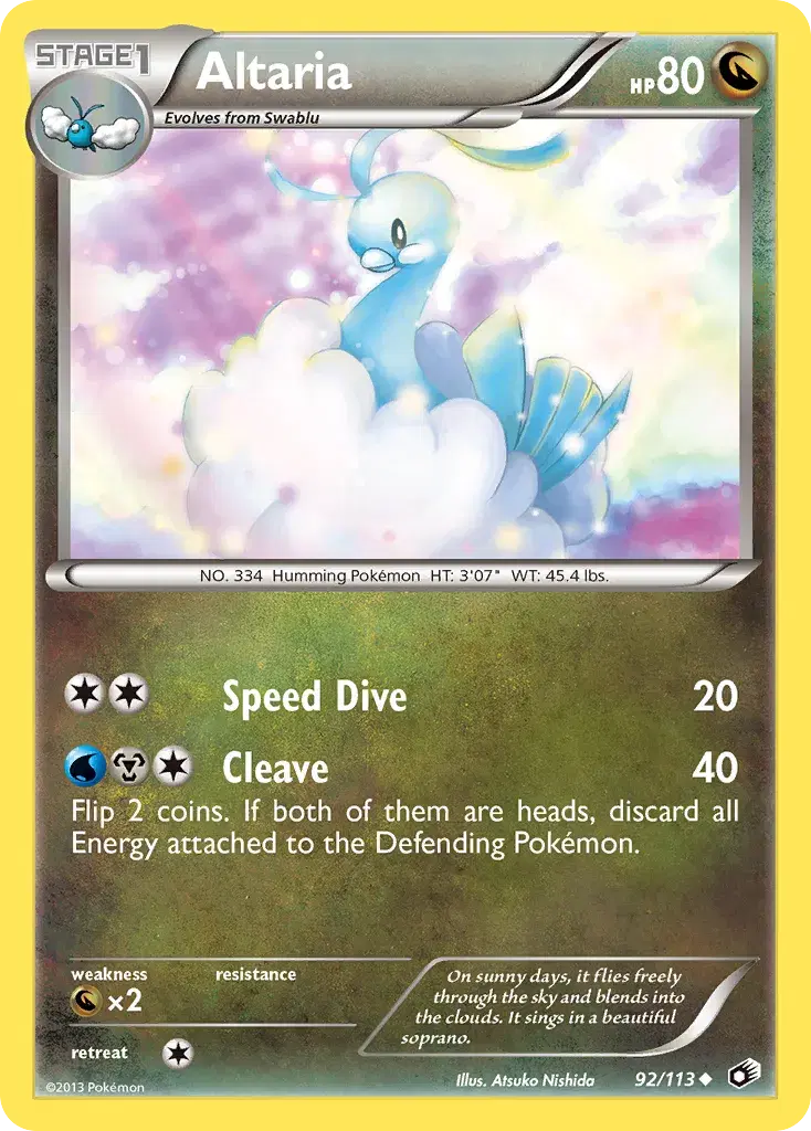 Altaria Legendary Treasures 92
