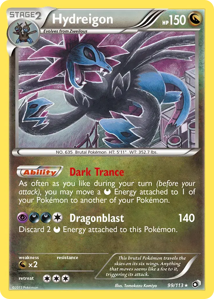 Hydreigon Legendary Treasures 99