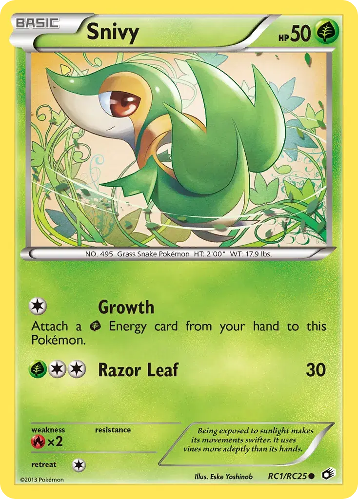 Snivy Legendary Treasures RC1