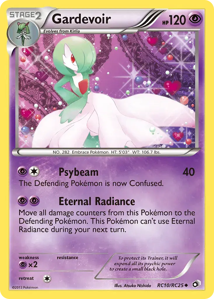 Gardevoir Legendary Treasures RC10