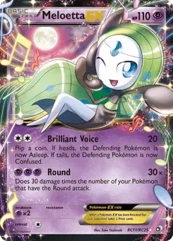 Meloetta-EX Legendary Treasures