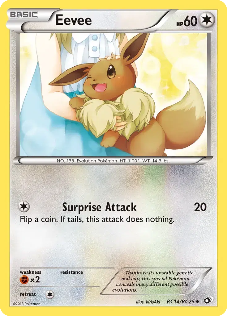 Eevee Legendary Treasures RC14