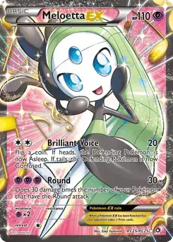 Meloetta-EX Legendary Treasures