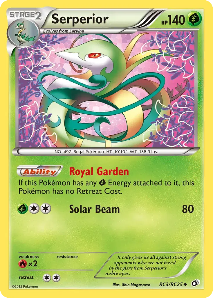 Serperior Legendary Treasures RC3
