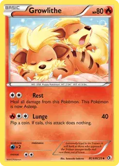 Growlithe Legendary Treasures
