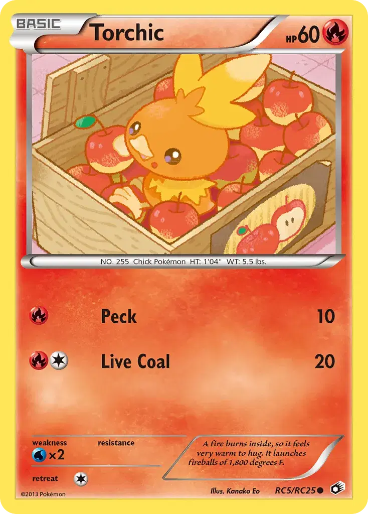 Torchic Legendary Treasures RC5