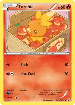 Torchic Legendary Treasures