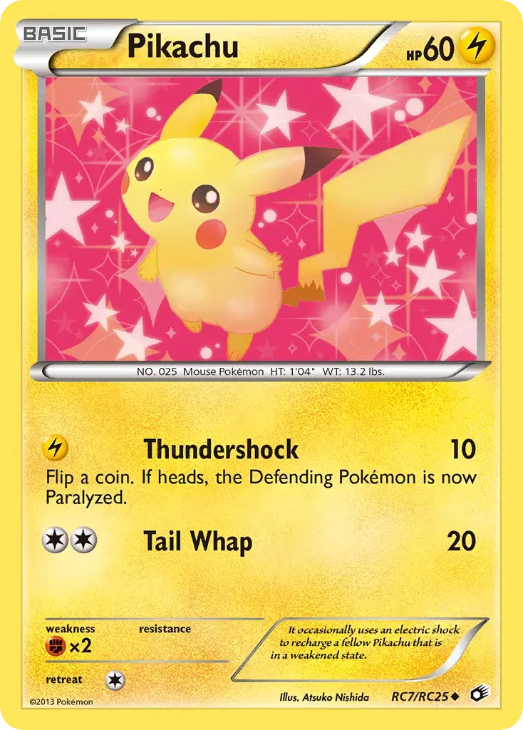 Pikachu Legendary Treasures RC7