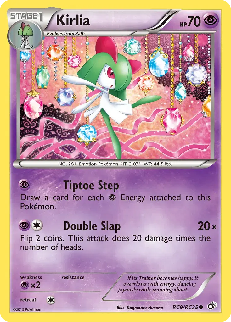 Kirlia Legendary Treasures RC9