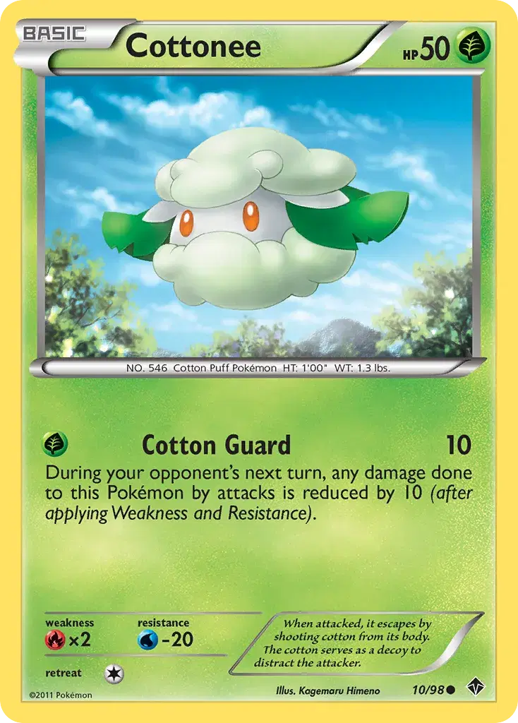 Cottonee Emerging Powers 10