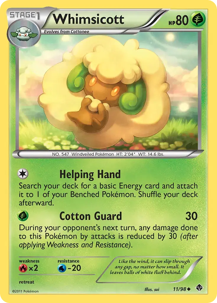 Whimsicott Emerging Powers 11