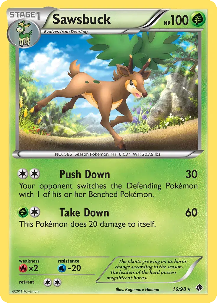 Sawsbuck Emerging Powers 16