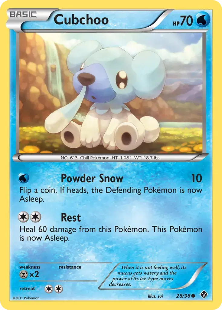 Cubchoo Emerging Powers 28