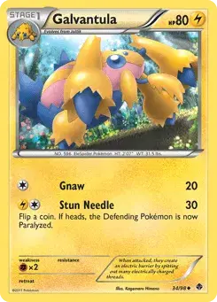 Galvantula Emerging Powers