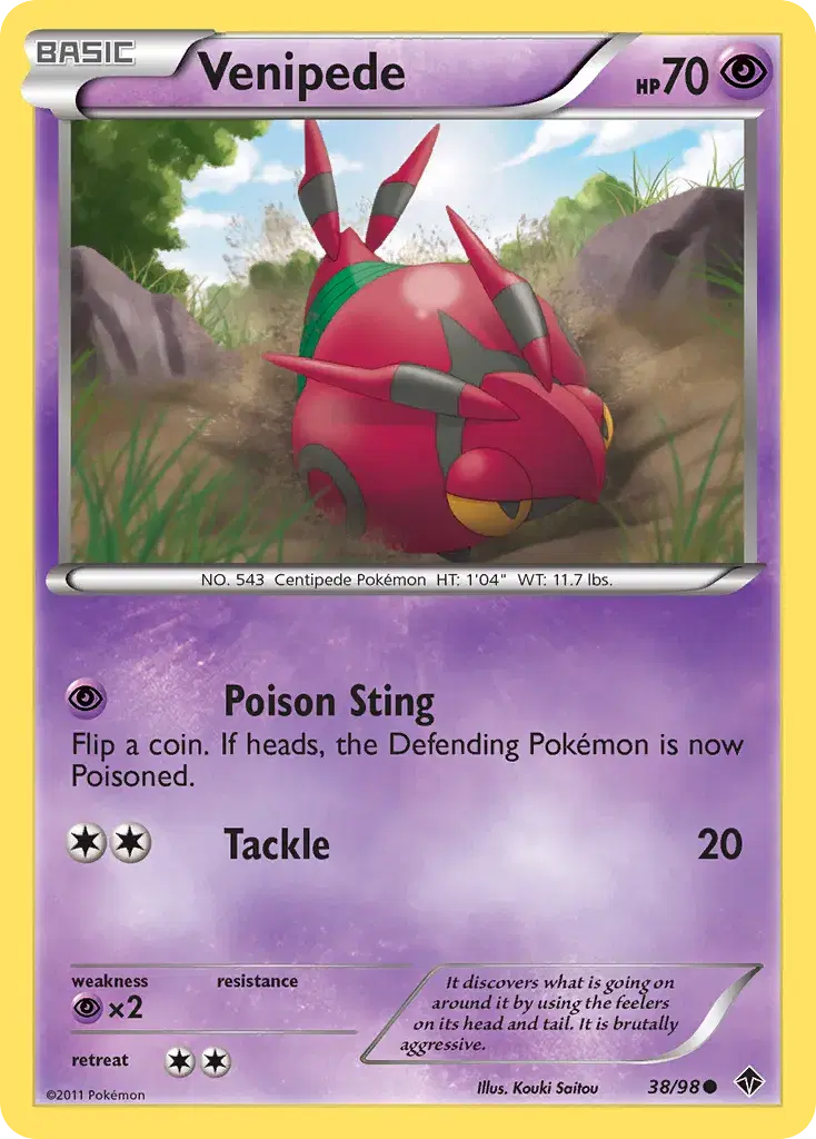 Venipede Emerging Powers 38