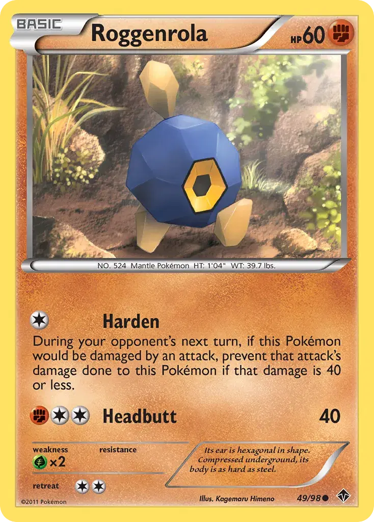 Roggenrola Emerging Powers 49