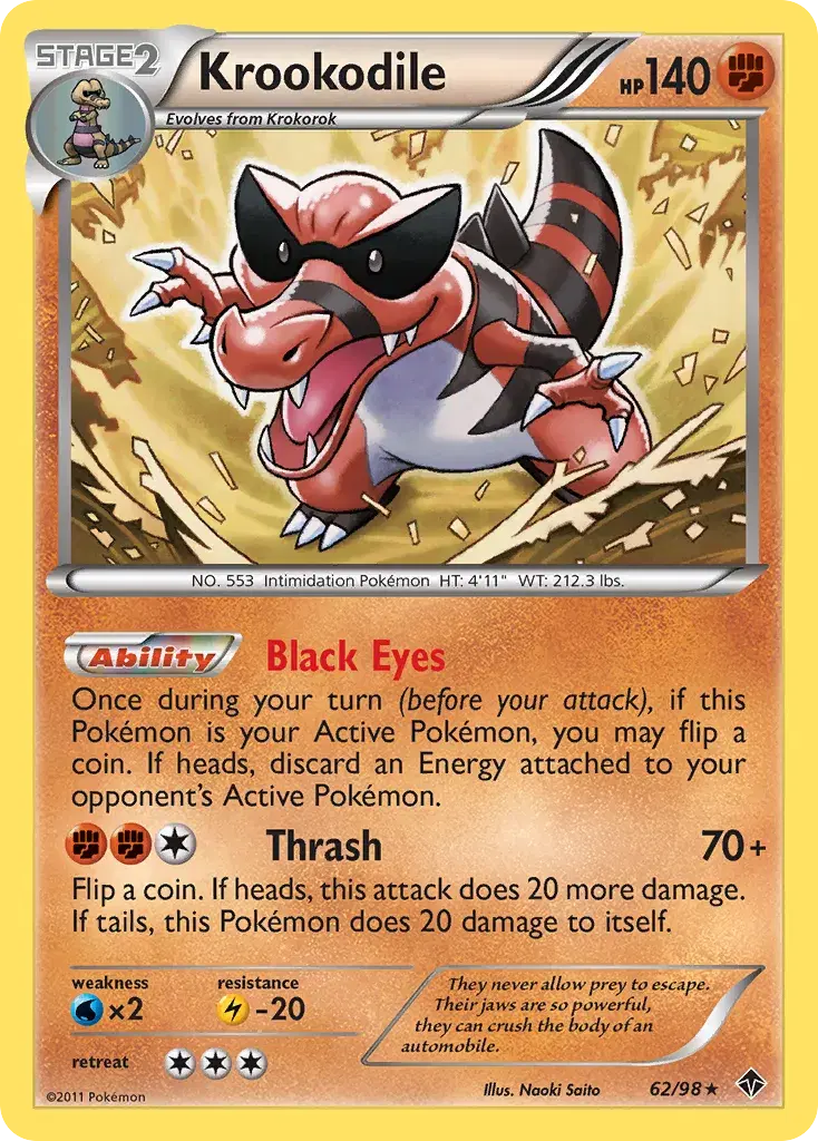 Krookodile Emerging Powers 62